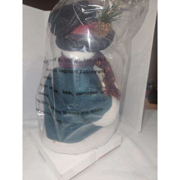 Avon Let It Snow Bouncy Snowman New In Box - Picture 4 of 5